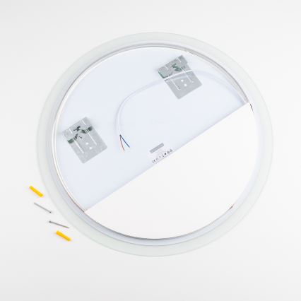 Brilagi - LED Koupelnové zrcadlo CUNEO LED/19W/230V pr. 60 cm IP44 CRI 90 stmívatelné + CCT