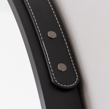 Brilagi - LED Koupelnové zrcadlo PALANZO LED/19W/230V pr. 60 cm černá IP44 CRI 90 stmívatelné + CCT