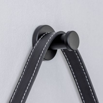 Brilagi - LED Koupelnové zrcadlo VERESE LED/19W/230V pr. 60 cm černá IP44 CRI 90 stmívatelné + CCT