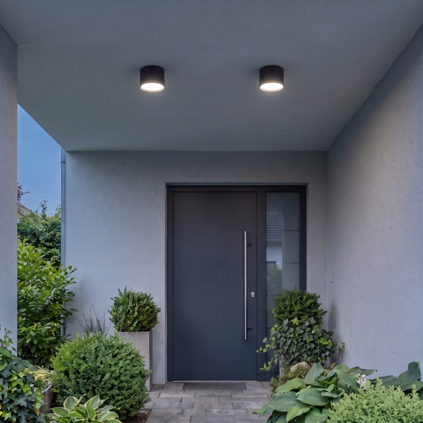 BRILAGI - LED Koupelnové bodové svítidlo SMOOTH 1xGX53/15W/230V 60x82 mm černá IP65