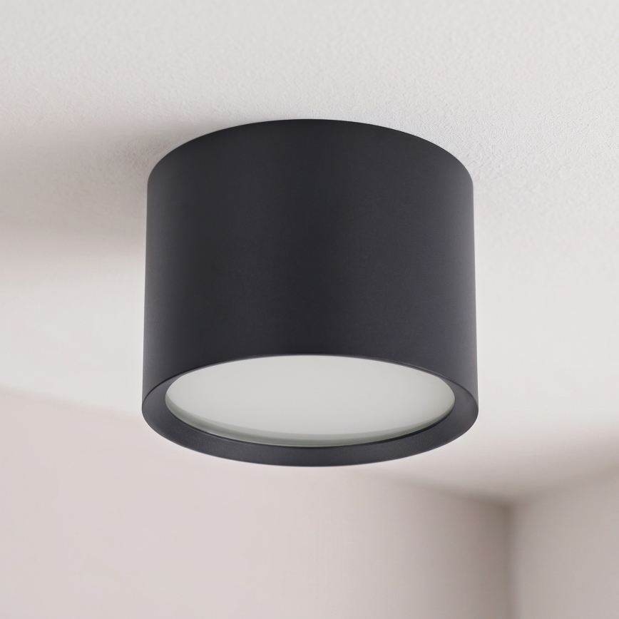BRILAGI - LED Koupelnové bodové svítidlo SMOOTH 1xGX53/15W/230V 60x82 mm černá IP65