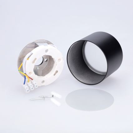BRILAGI - LED Koupelnové bodové svítidlo SMOOTH 1xGX53/15W/230V 60x82 mm černá IP65