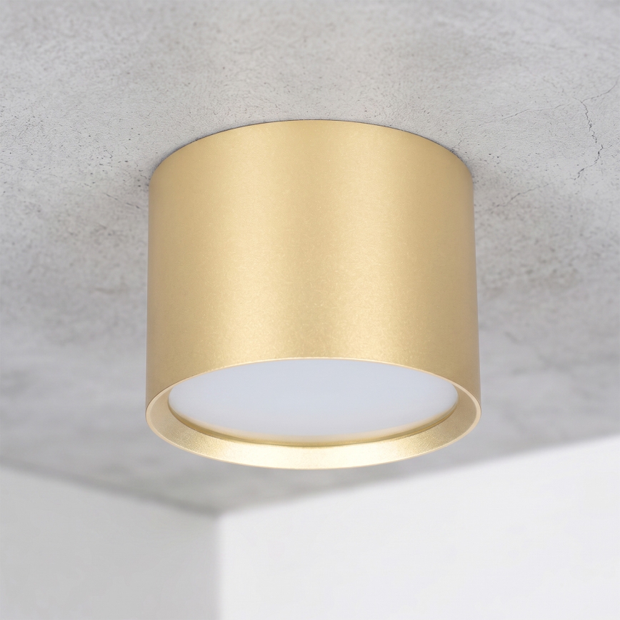 BRILAGI - LED Koupelnové bodové svítidlo SMOOTH 1xGX53/15W/230V 60x82 mm zlatá IP54