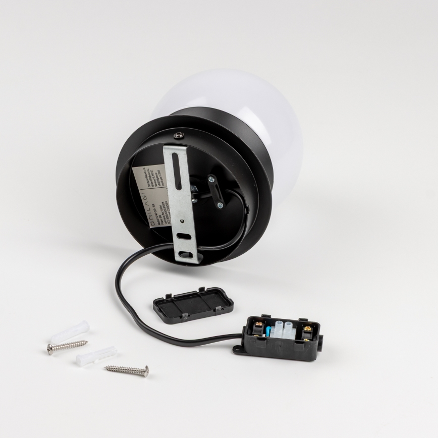 Brilagi - LED Koupelnové nástěnné svítidlo BALL LED/6W/230V 3000/4000/6500K IP44 černá