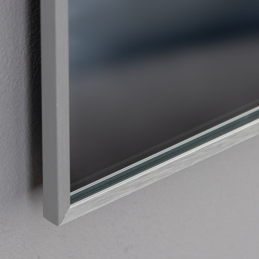 Brilagi - LED Koupelnové zrcadlo DESIO LED/20W/230V 40x60 cm stříbrná IP44 CRI 90 stmívatelné + CCT