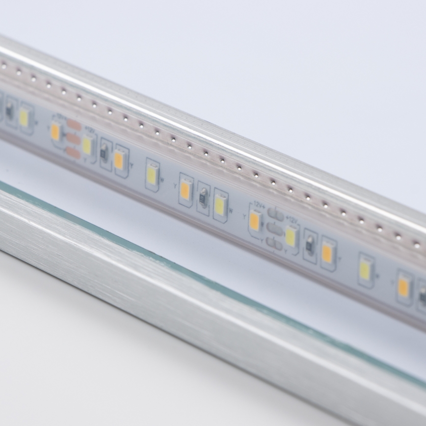 Brilagi - LED Koupelnové zrcadlo DESIO LED/28W/230V 60x80 cm stříbrná IP44 CRI 90 stmívatelné + CCT