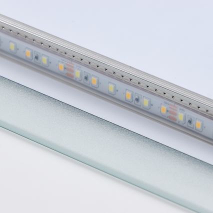 Brilagi - LED Koupelnové zrcadlo LECCO LED/25W/230V 50x80 cm IP44 CRI 90 stmívatelné + CCT