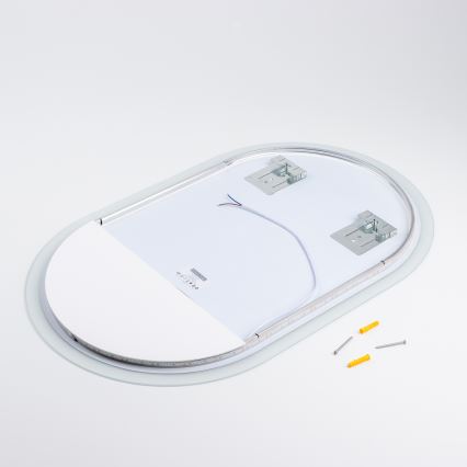 Brilagi - LED Koupelnové zrcadlo LECCO LED/25W/230V 50x80 cm IP44 CRI 90 stmívatelné + CCT