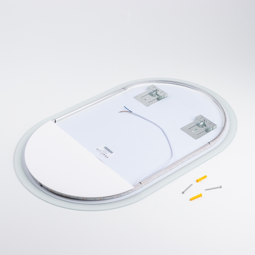 Brilagi - LED Koupelnové zrcadlo LECCO LED/25W/230V 50x80 cm IP44 CRI 90 stmívatelné + CCT