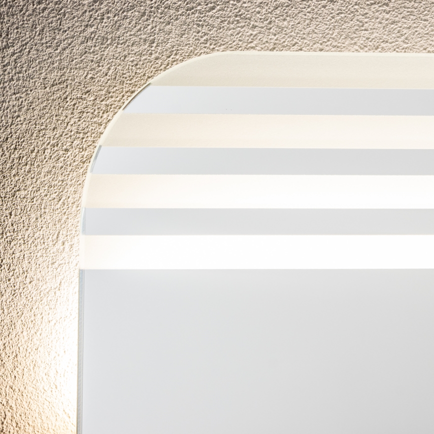 Brilagi - LED Koupelnové zrcadlo MELZO LED/28W/230V 60x80 cm IP44 CRI 90 stmívatelné + CCT