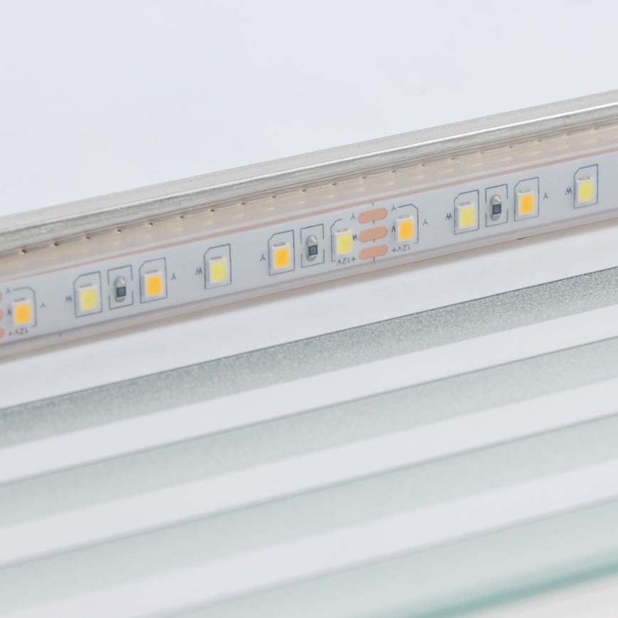 Brilagi - LED Koupelnové zrcadlo MELZO LED/28W/230V 60x80 cm IP44 CRI 90 stmívatelné + CCT