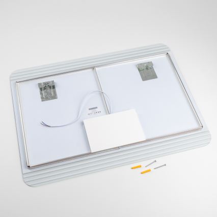 Brilagi - LED Koupelnové zrcadlo MELZO LED/28W/230V 60x80 cm IP44 CRI 90 stmívatelné + CCT