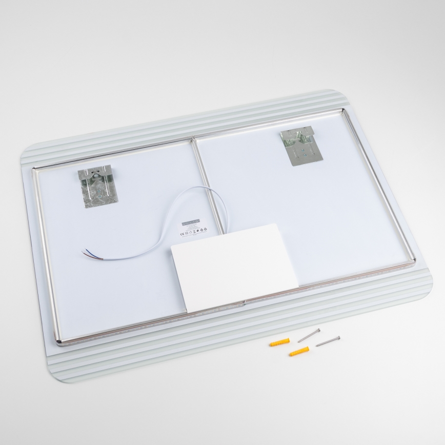 Brilagi - LED Koupelnové zrcadlo MELZO LED/28W/230V 60x80 cm IP44 CRI 90 stmívatelné + CCT