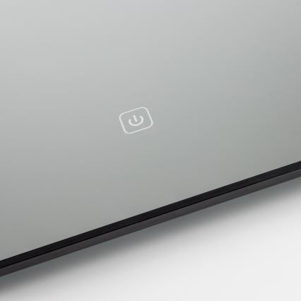 Brilagi - LED Koupelnové zrcadlo SUELLO LED/20W/230V 40x60 cm černá IP44 CRI 90 stmívatelné + CCT