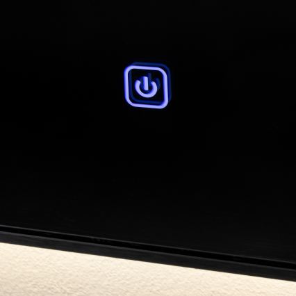 Brilagi - LED Koupelnové zrcadlo SUELLO LED/28W/230V 60x80 cm černá IP44 CRI 90 stmívatelné + CCT