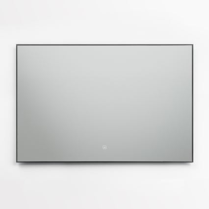 Brilagi - LED Koupelnové zrcadlo SUELLO LED/30W/230V 60x90 cm černá IP44 CRI 90 stmívatelné + CCT