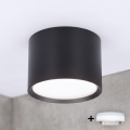 BRILAGI - LED Koupelnové bodové svítidlo SMOOTH 1xGX53/15W/230V 60x82 mm černá IP65