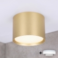 BRILAGI - LED Koupelnové bodové svítidlo SMOOTH 1xGX53/15W/230V 60x82 mm zlatá IP54