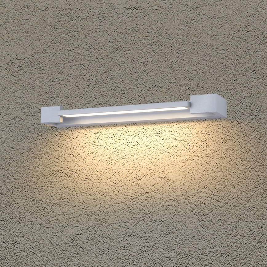 Brilagi - LED Koupelnové osvětlení zrcadla AQUA LINE LED/12W/230V 45 cm IP44 matný chrom CRI 90
