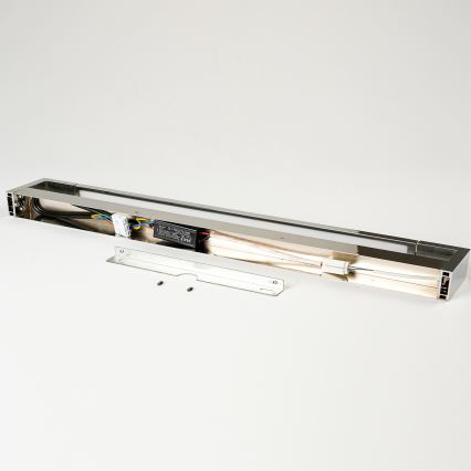 Brilagi - LED Koupelnové osvětlení zrcadla AQUA LINE LED/24W/230V 90 cm IP44 lesklý chrom CRI 90