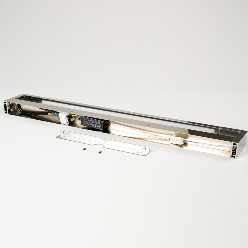 Brilagi - LED Koupelnové osvětlení zrcadla AQUA LINE LED/24W/230V 90 cm IP44 lesklý chrom CRI 90