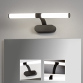 Brilagi - LED Koupelnové osvětlení zrcadla 2v1 TUBEO LED/6W/230V 40 cm IP44 černá
