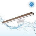 Brilagi - LED Koupelnové osvětlení zrcadla 3v1 WOODY MIRROR 3v1 LED/12W/230V 60 cm IP44 bílá/dub ořech