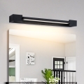Brilagi - LED Koupelnové osvětlení zrcadla AQUA LINE LED/12W/230V 45 cm IP44 černá CRI 90