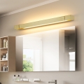 Brilagi - LED Koupelnové osvětlení zrcadla AQUA LINE LED/18W/230V 60 cm IP44 zlatá CRI 90