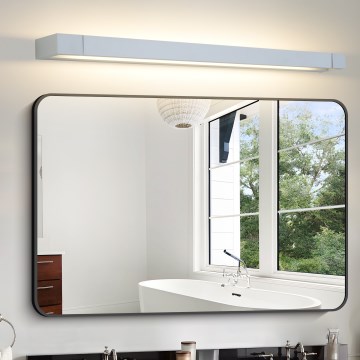 Brilagi - LED Koupelnové osvětlení zrcadla AQUA LINE LED/24W/230V 90 cm IP44 matný chrom