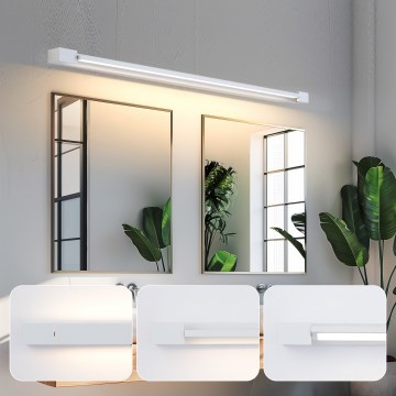 Brilagi - LED Koupelnové osvětlení zrcadla AQUA LINE LED/28W/230V 100 cm IP44 bílá CRI 90