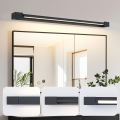 Brilagi - LED Koupelnové osvětlení zrcadla AQUA LINE LED/28W/230V 100 cm IP44 černá CRI 90