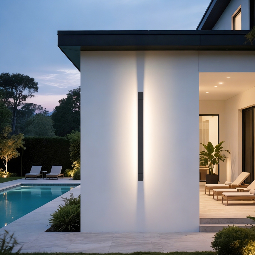 Brilagi - LED Koupelnové osvětlení zrcadla AQUA LINE LED/36W/230V 120 cm IP44 antracit CRI 90