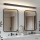 Brilagi - LED Koupelnové osvětlení zrcadla AQUA LINE LED/36W/230V 120 cm IP44 černá