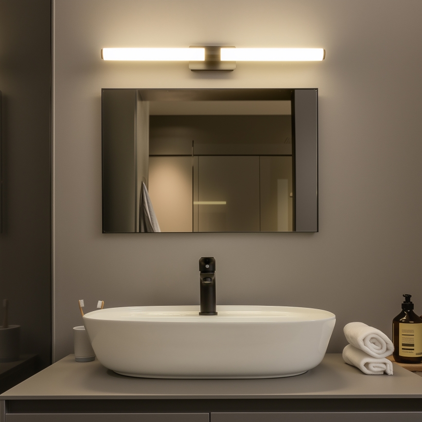 Brilagi - LED Koupelnové osvětlení zrcadla DIANA LED/10W/230V 60 cm IP44 černá