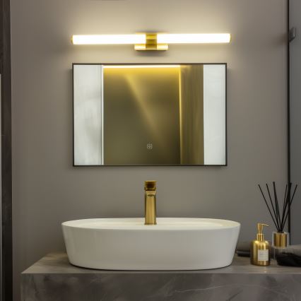Brilagi - LED Koupelnové osvětlení zrcadla DIANA LED/10W/230V 60 cm IP44 černá