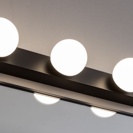 Brilagi - LED Koupelnové osvětlení zrcadla HOLLYWOOD 3xLED/3W/230V 39 cm IP44 černá