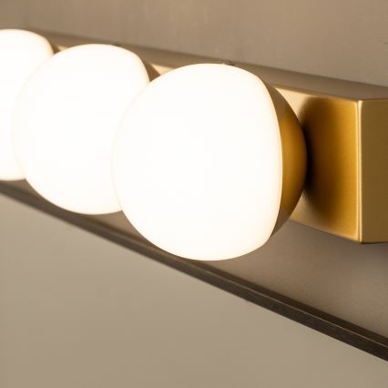 Brilagi - LED Koupelnové osvětlení zrcadla HOLLYWOOD 3xLED/3W/230V 39 cm IP44 zlatá