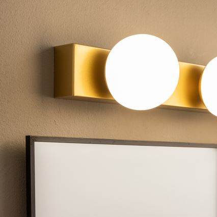Brilagi - LED Koupelnové osvětlení zrcadla HOLLYWOOD 4xLED/3W/230V 53 cm IP44 zlatá