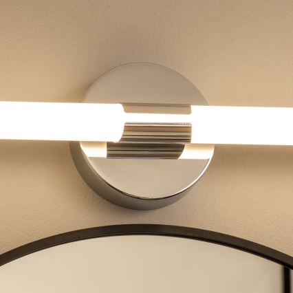 Brilagi - LED Koupelnové osvětlení zrcadla LARA LED/10W/230V 60 cm IP44 lesklý chrom