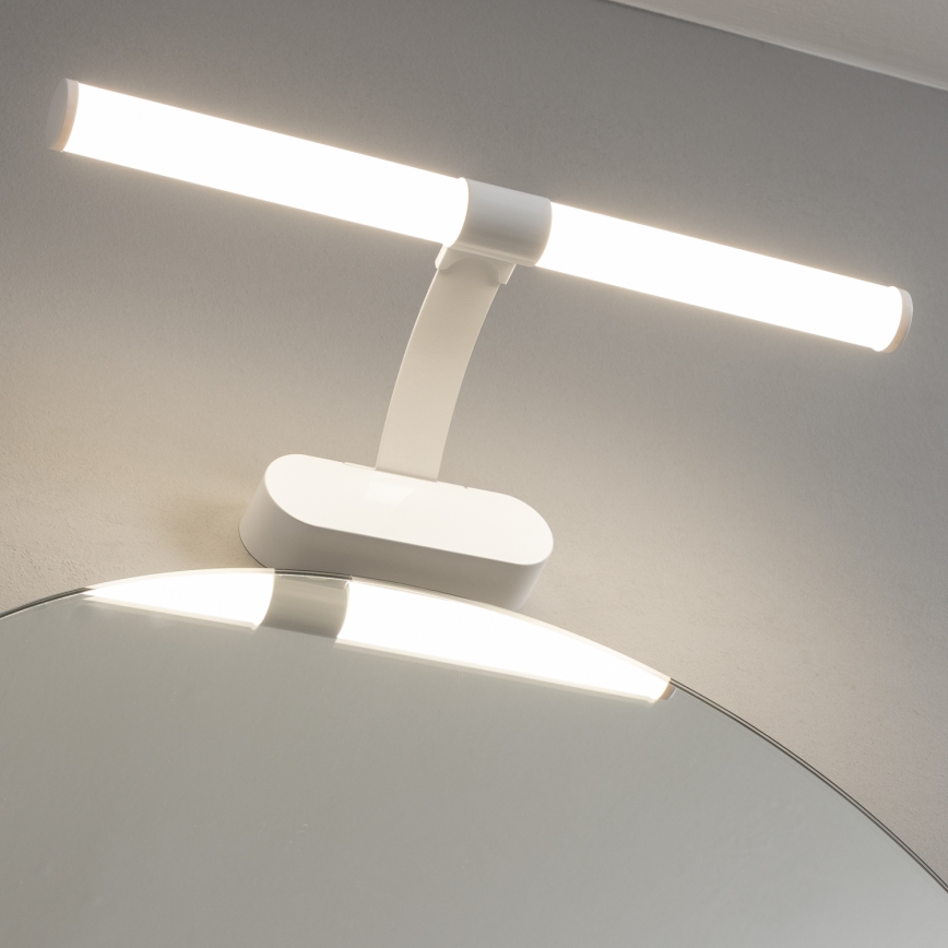 Brilagi - LED Koupelnové osvětlení zrcadla 2v1 TUBEO LED/6W/230V 40 cm IP44 bílá
