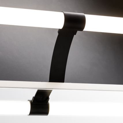 Brilagi - LED Koupelnové osvětlení zrcadla 2v1 TUBEO LED/6W/230V 40 cm IP44 černá