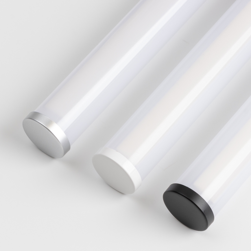 Brilagi - LED Koupelnové osvětlení zrcadla 2v1 TUBEO LED/6W/230V 40 cm IP44 stříbrná