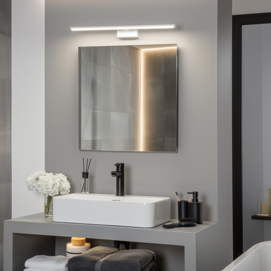 Brilagi - LED Koupelnové osvětlení zrcadla 3v1 VESTRA LED/12W/230V 60 cm IP44 bílá