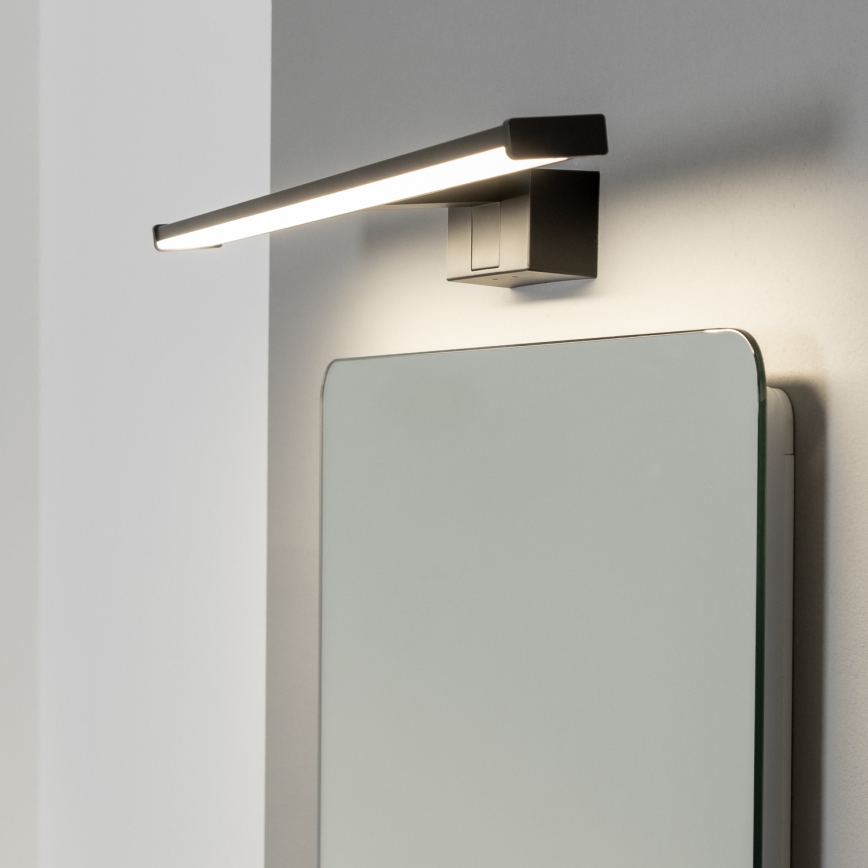 Brilagi - LED Koupelnové osvětlení zrcadla 3v1 VESTRA LED/12W/230V 60 cm IP44 černá