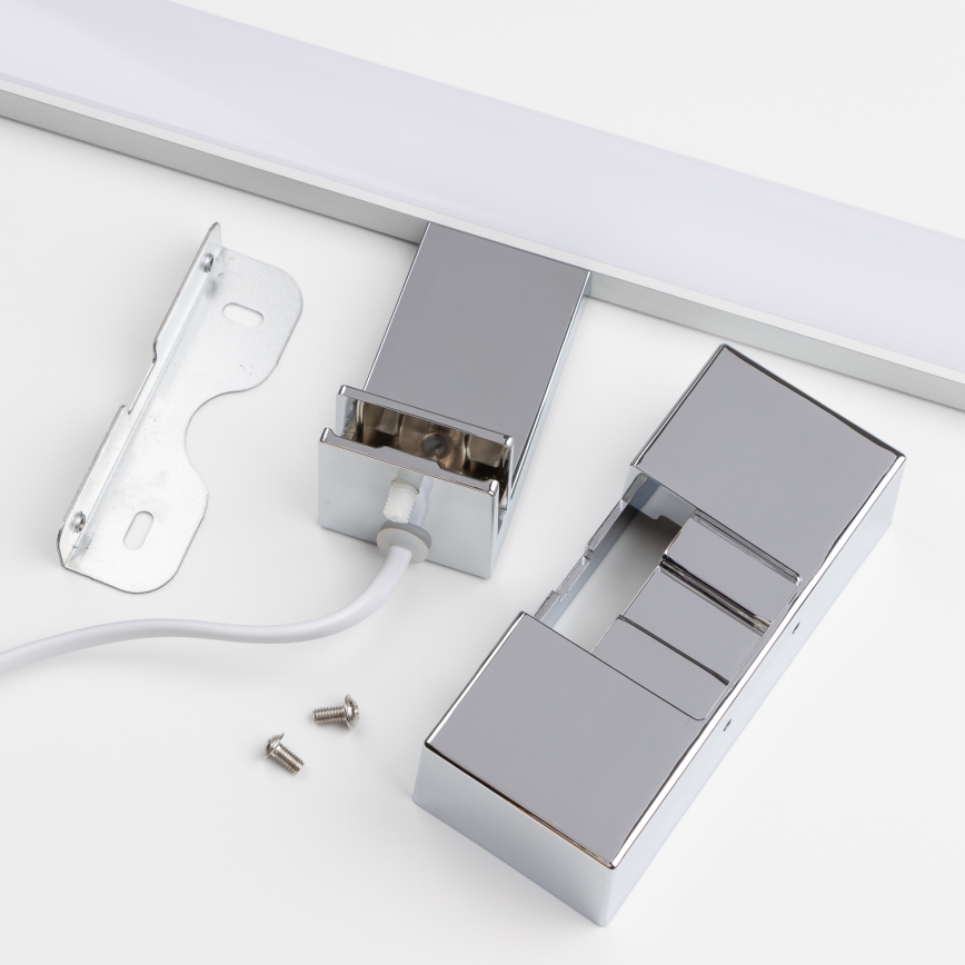 Brilagi - LED Koupelnové osvětlení zrcadla 3v1 VESTRA LED/12W/230V 60 cm IP44 lesklý chrom