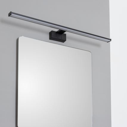 Brilagi - LED Koupelnové osvětlení zrcadla 3v1 VESTRA LED/15W/230V 80 cm IP44 černá