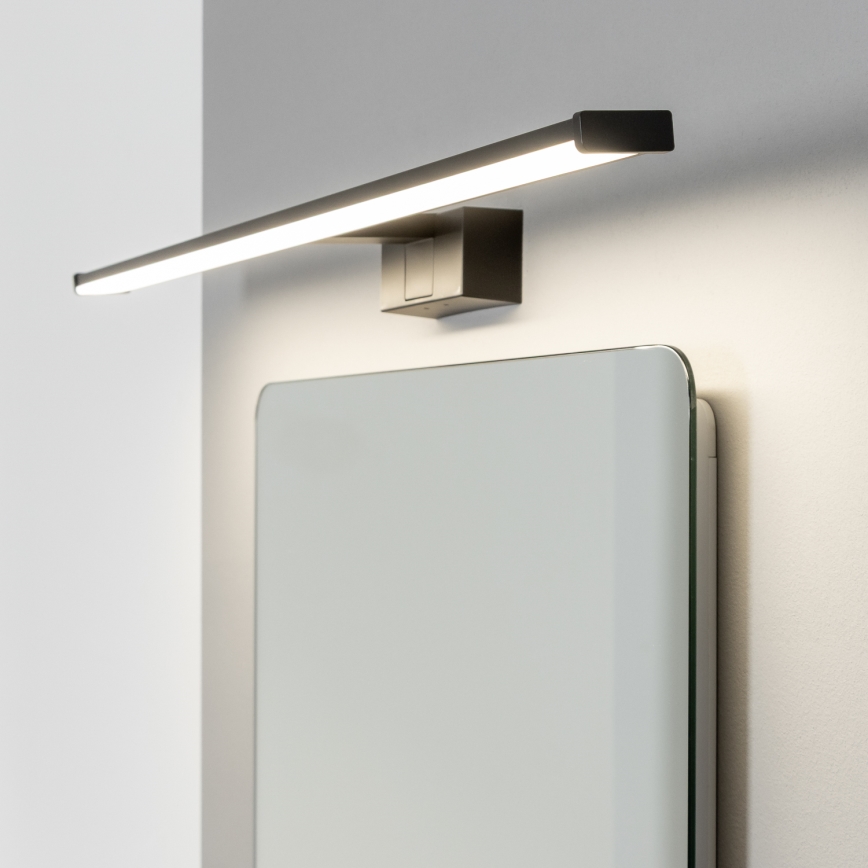 Brilagi - LED Koupelnové osvětlení zrcadla 3v1 VESTRA LED/15W/230V 80 cm IP44 černá
