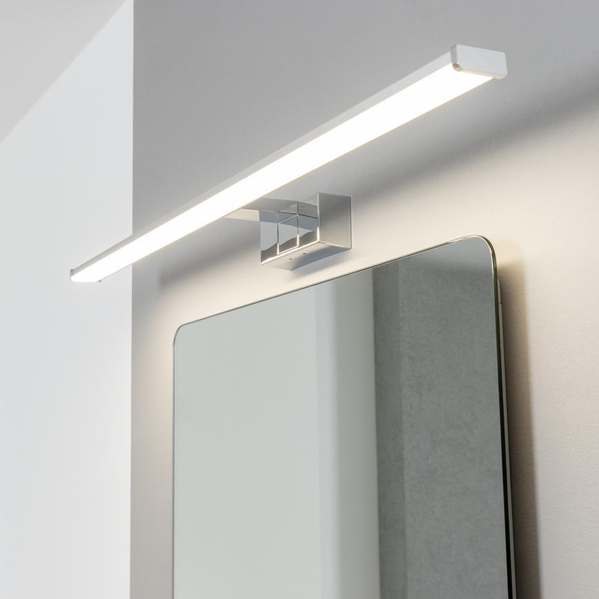 Brilagi - LED Koupelnové osvětlení zrcadla 3v1 VESTRA LED/15W/230V 80 cm IP44 lesklý chrom