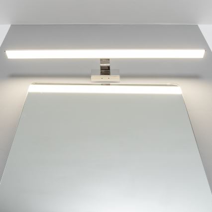 Brilagi - LED Koupelnové osvětlení zrcadla 3v1 VESTRA LED/15W/230V 80 cm IP44 lesklý chrom